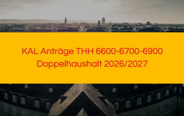 KAL Anträge THH 6600-6700-6900 DHH 2026/2027