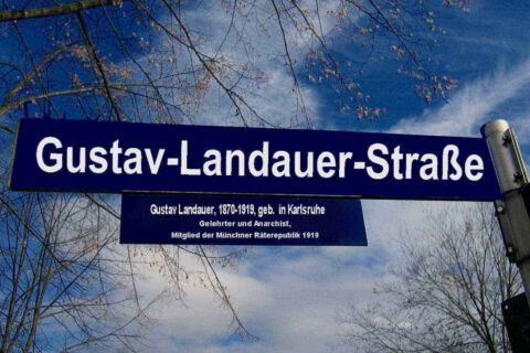 Gustav-Landauer-Straße zum 150. Geburtstag | Karlsruher Liste - KAL